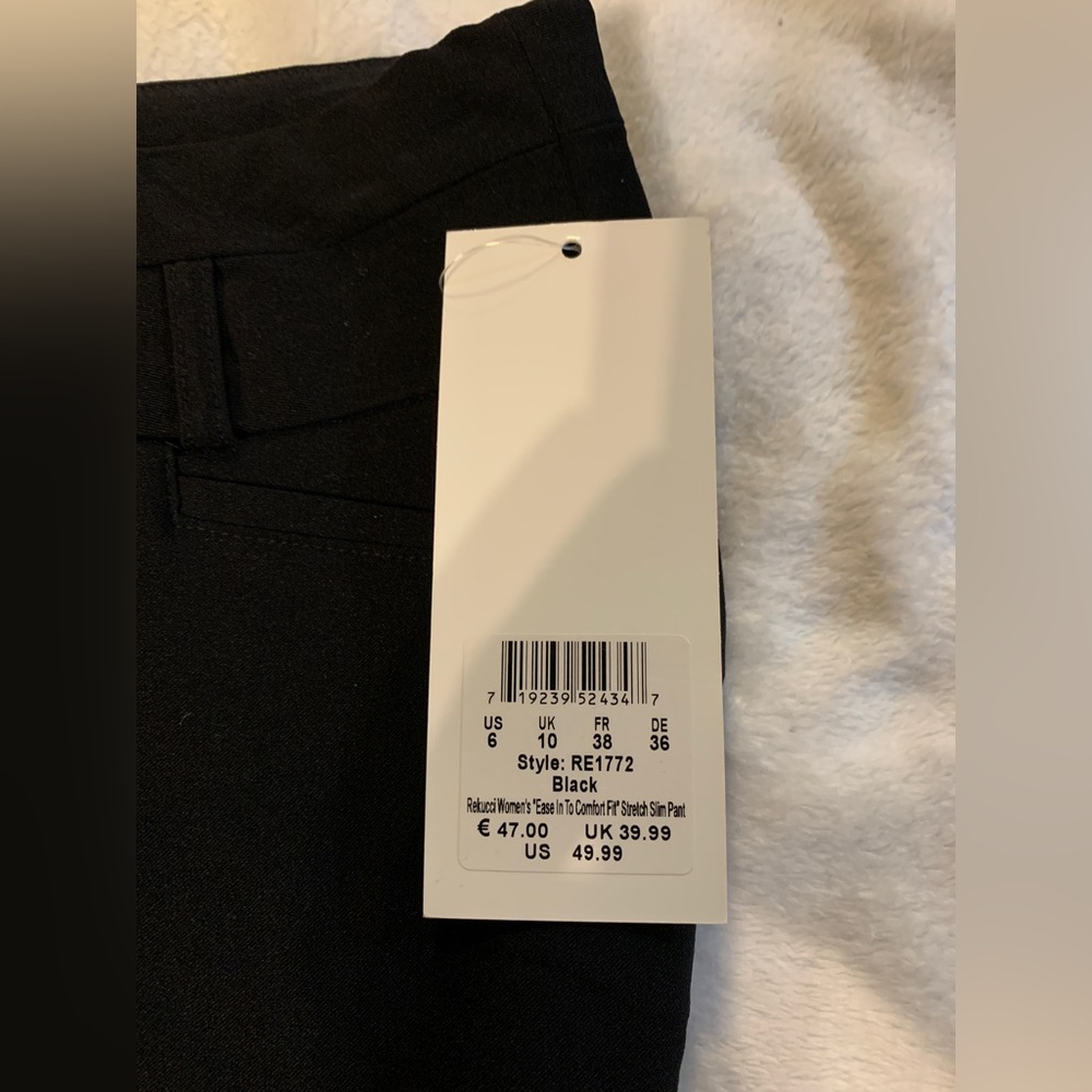 Rekucci Women's Slim Fit Pants - Picture 6 of 7